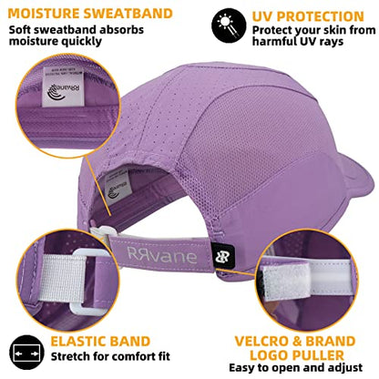 Quick Dry Running Cap for Men, Women - color: Lilac
