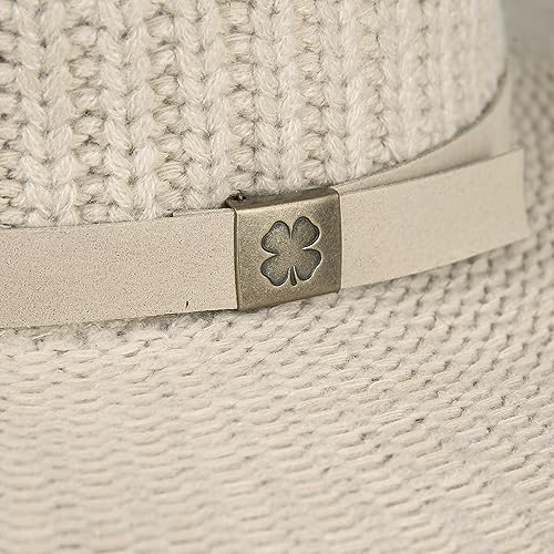 Lucky Brand Women's Straw Cowboy Hat | Rope Design | Western | Style | Fashion | Sun Protection | Breathable - color: Woven Straw - Natural