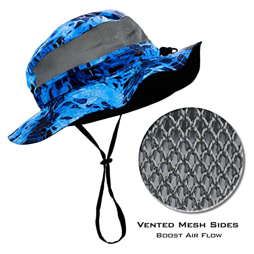 KastKing Sol Armis UPF 50 Boonie Hat for Sun Protection,Men Women - color: Shoreline