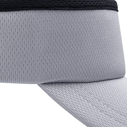 Headsweats Unisex Adult Lightweight Performance Running Sun Visor - color: Gunmetal Grey