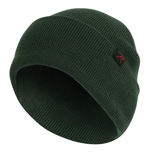 Rothco Deluxe Fine Knit Watch Cap - color: Hunter Green