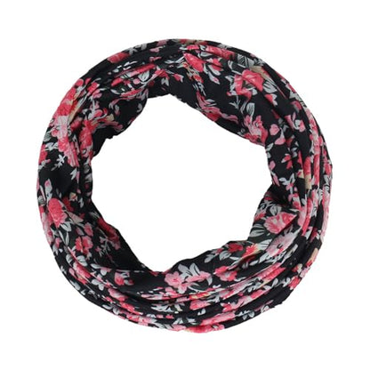 Jemis Sweet Heartwarming Breast Cancer Beanie Hat, Romantic Knitted Hat, Cancer Headwear Caps Baggy Skull Sleep Scarf - color: 2 Pack Black & Pink
