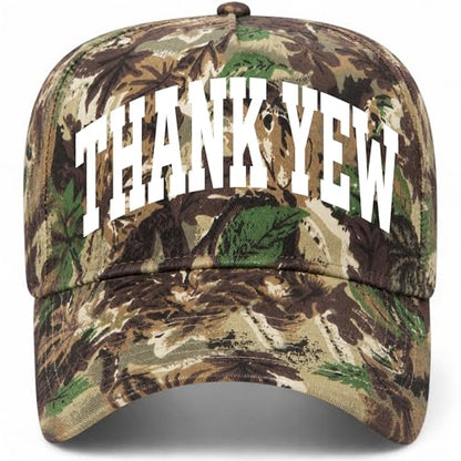 Thank Yew Collegiate Hat - color: Woodland Camo