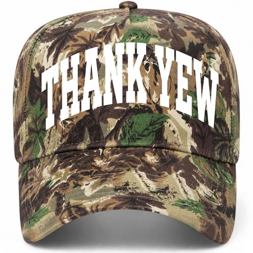 Thank Yew Collegiate Hat - color: Woodland Camo