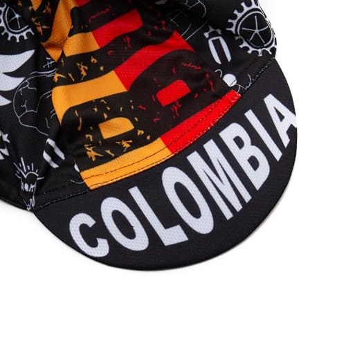 Cycling Cap with Sun Visor, Lightweight Polyester Bike Hat for Men & Women - color: Ck26