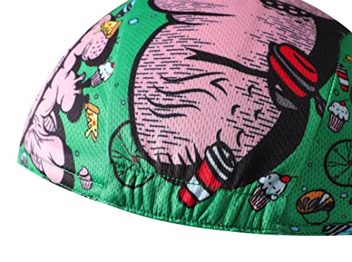 Cycling Cap for Man&Women Cycling Hat Funny Bike Cap One Size - color: Naozi