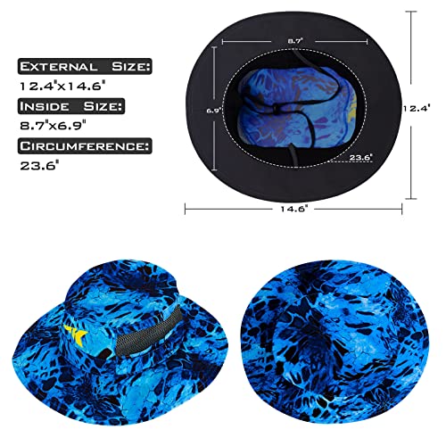 KastKing Sol Armis UPF 50 Boonie Hat for Sun Protection,Men Women - color: Shoreline