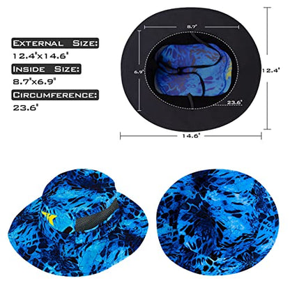 KastKing Sol Armis UPF 50 Boonie Hat for Sun Protection,Men Women - color: Shoreline