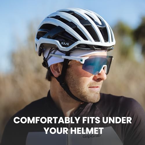 GripGrab UPF 50+ Summer Cycling Skull Cap UV Protection Helmet Liner - color: White - 2017
