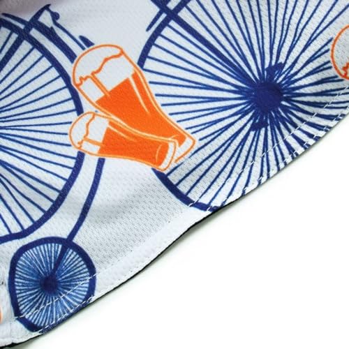 Cycling Cap for Man and Woman Cycling Hat Under Helmet-Polyester Breathable Sweat Absorbent - color: Bee-2