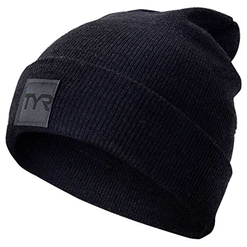 TYR Unisex-Adult Unisex Cuffed Knit Beanie - color: Navy