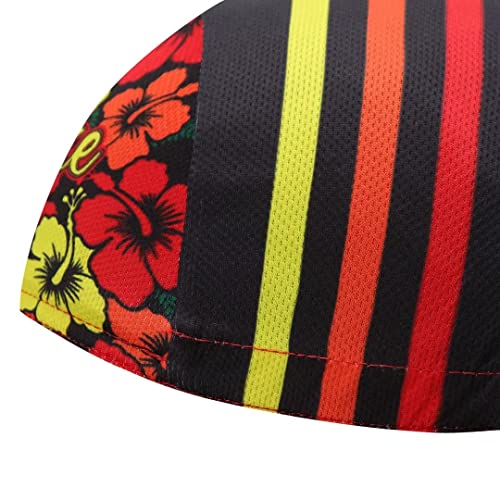 Man's Cycling Cap - Polyester Road Cycling Hat-Under Helmet - Cycling Helmet Liner Breathable&Sweat Uptake - color: Ccd