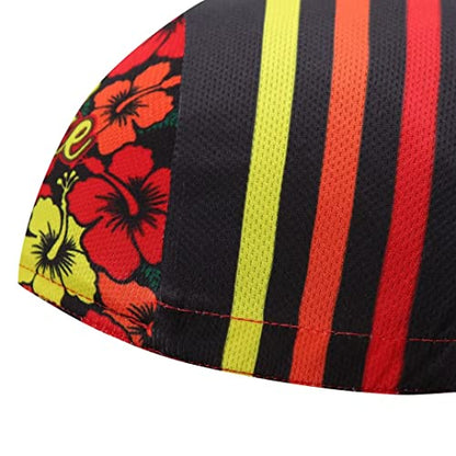 Man's Cycling Cap - Polyester Road Cycling Hat-Under Helmet - Cycling Helmet Liner Breathable&Sweat Uptake - color: Ccd