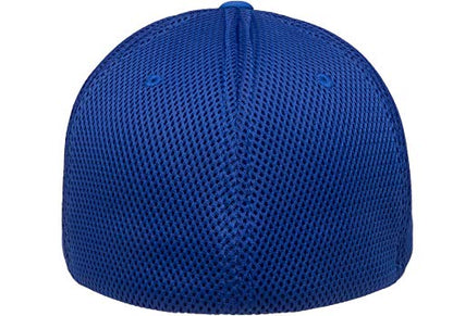 Flexfit Unisex Mesh Fitted 2-Tone Trucker Hat, One Size - color: Royal, size: Large-X-Large