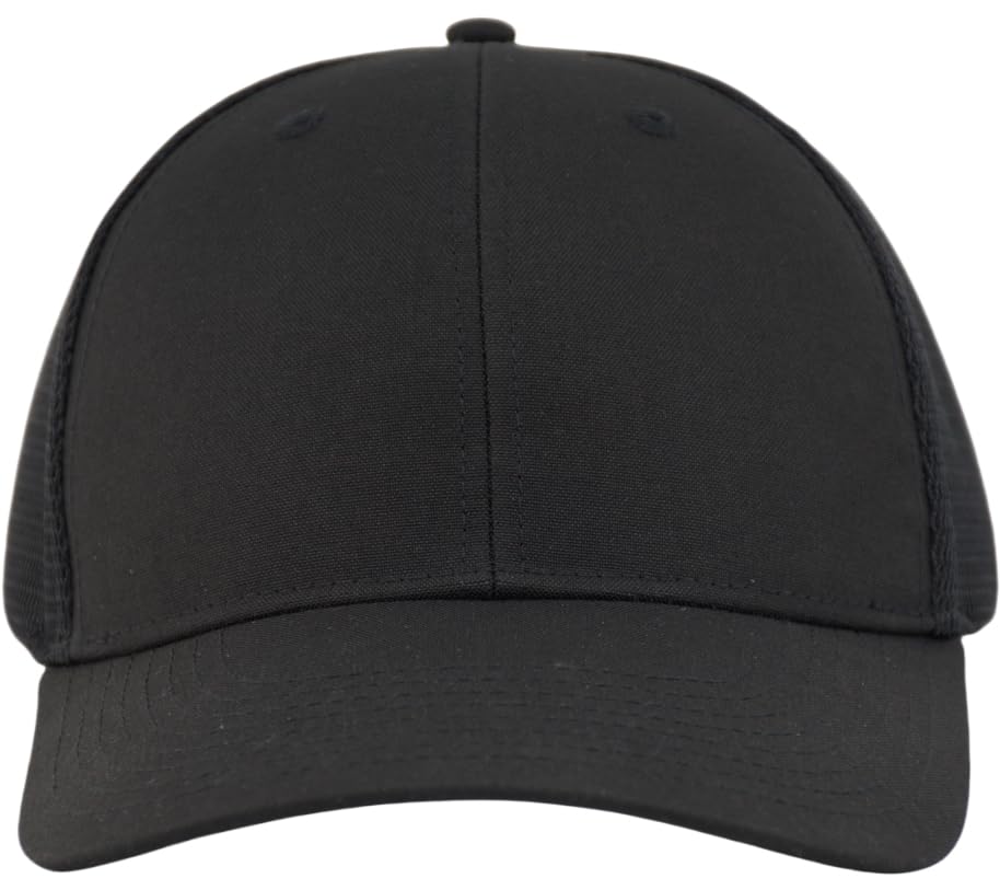 XL, XXL Plus Size Snapback Trucker Hat Extra Large Big Head Men’s Deep Tall Baseball Cap Adjustable Mesh-Back Summer Work Ball Cap - Black