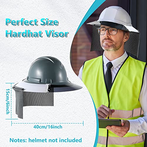 Feekoon Hard Hat Sun Shade with Neck Protector Full Brim Attachment