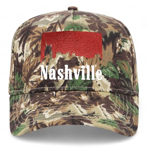 BROTHER TRUCKERS Nashville Skyline Hat - color: Woodland Camo