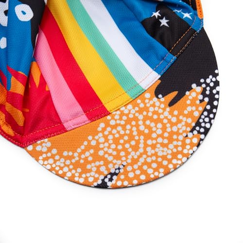 Cycling Cap for Man and Woman Cycling Hat Under Helmet-Polyester Breathable Sweat Absorbent - color: Bplan-23