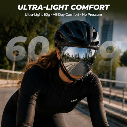 Full Face Shield Mask, Futuristic Anti-Fog Glasses Mirror Shield Sunglasses - color: Black With Silver Mirror