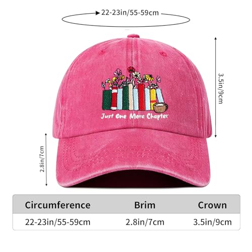 Book Lover Gifts, Books Baseball Hat, Reading Gifts For Readers Book Lovers - color: Book Lovers Gifts Pink