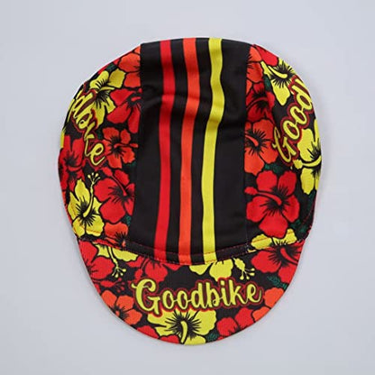 Man's Cycling Cap - Polyester Road Cycling Hat-Under Helmet - Cycling Helmet Liner Breathable&Sweat Uptake - color: Ccd
