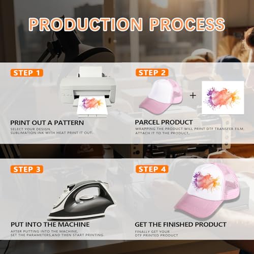 OKBA 5 Pack Sublimation Blank Baseball Cap Adjustable Hat Polyester Mesh Trucker Hats for Men and Women - color: 5pcs Pink and White Hat