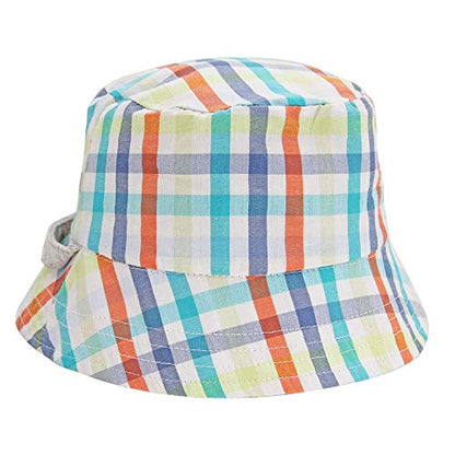Kids Toddler Baby Boy Sun Hat Summer Bucket Hats with UPF 50+ UV Sun Protective - color: Rabbit Ears/Grey, size: 0-6 Months