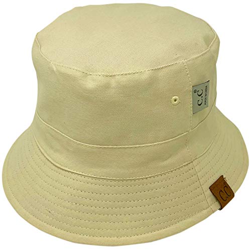 C.C Rain Waterproof Bucket Boonie Bush Fisherman Hiking Wide Brim Cap Hat - color: Leopard/Dk. Beige