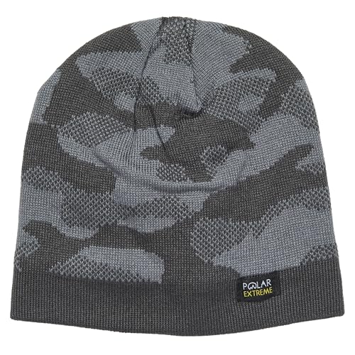 Polar Extreme Men's Sherpa-Lined Knit Winter Hat – Warm, Gift for Dad, Cold Weather - color: Green