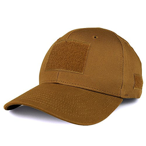 Armycrew Military Tactical Patch Structured Operator Baseball Cap - color: Coyote