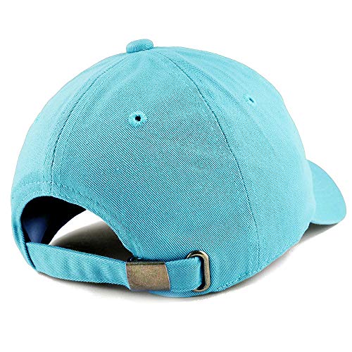Trendy Apparel Shop Planet Embroidered Low Profile Soft Cotton Dad Hat Cap - color: Mint