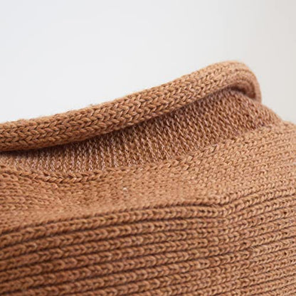 French Style Beret Hat for Women Winter Fall Knit Artist Hats Classic Solid Color Beanie Hat - color: Camel