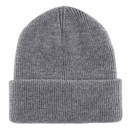 Connectyle Thick Cuffed Beanie for Men & Women Double Layer Knit Winter Hat Acrylic Watch Hat Warm Stocking Skull Cap - color: Light Grey