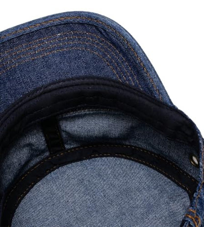 Military Hats Army Caps Cadet Caps Washed Cotton Flat Top Hats Newsboy Hats Adjustable Veteran Caps for Men Women 2025 - color: Dark Blue