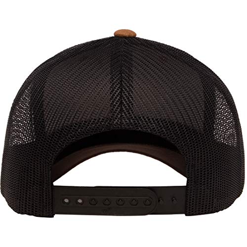 Yupoong Yp Classics Retro Trucker Cap - color: Caramel/Black, size: One Size, style: Single