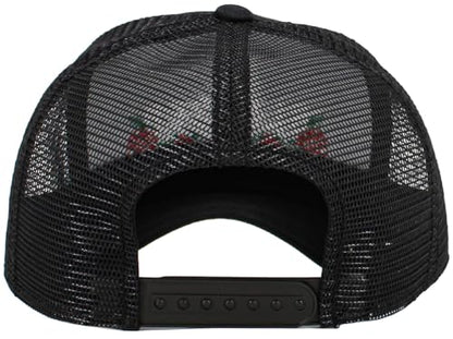 KBETHOS Praying Hands Rosary Dad Hat Baseball Cap Unconstructed Polo Style Adjustable Unisex - color: Black Black Praying Hands Blessed Mesh
