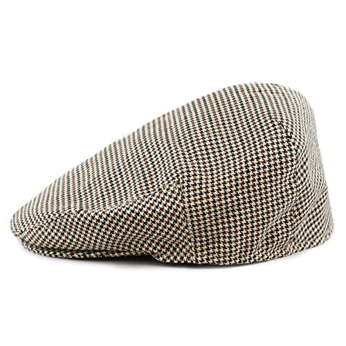 The Hat Depot Light Weight Classic Soft Ivy Newsboy Cap Flat Driving Golf Hat - color: 1834, size: Large