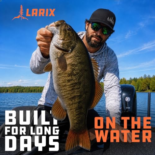 LARIX Trucker Hat Men - Snapback Cap with Breatheable Mesh Back, Hats for men, Mens Hat, Mens Trucker Hats - color: Black (Wb)