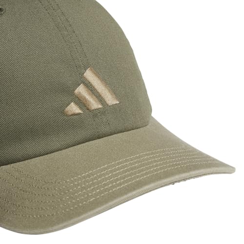 adidas Men's Ultimate Hat Baseball Cap - color: Olive Strata Green/Blanch Cargo/3