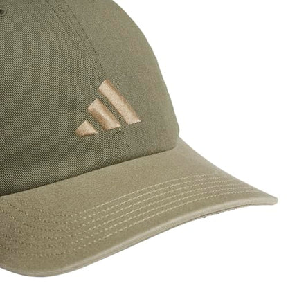 adidas Men's Ultimate Hat Baseball Cap - color: Olive Strata Green/Blanch Cargo/3