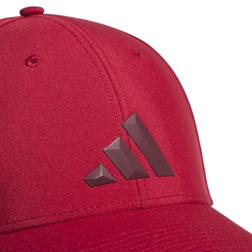 adidas Men's Gameday Stretch Fit Hat - color: Active Maroon/Collegiate Burgundy/5, size: Small-Medium