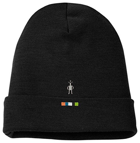SmartWool Unisex Adult Thermal Merino Reversible Cuffed Beanie - color: Black