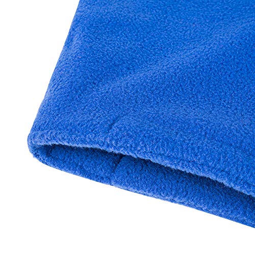 REDESS Winter Windproof Hat, Unisex Children Heavyweight Balaclava, Ski Mask with Thick Warm Fleece Face Cover - color: Blue