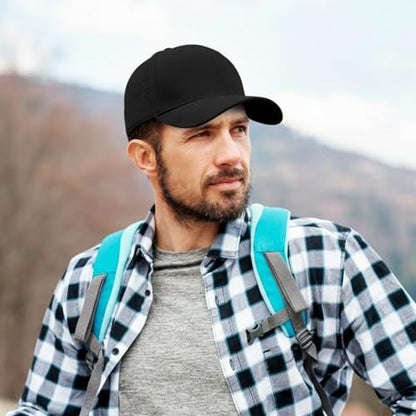 Cap America i8533 Flexfit 110 Performance 6-Panel Adjustable Snapback Cap - color: Dark Green