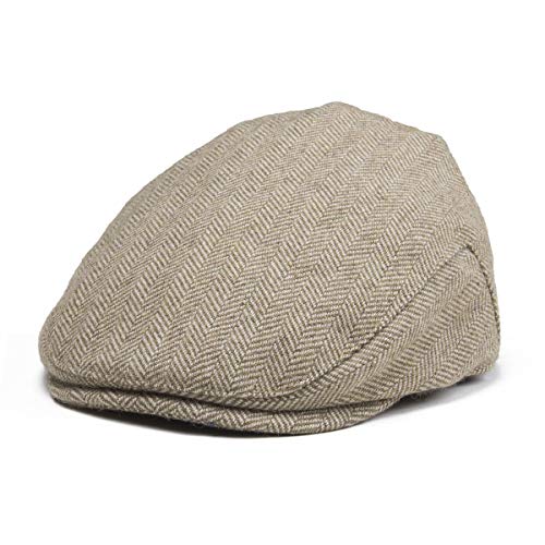 Toddler Wool Tweed Newsboy Cap - color: Style3, size: 12-24 Months