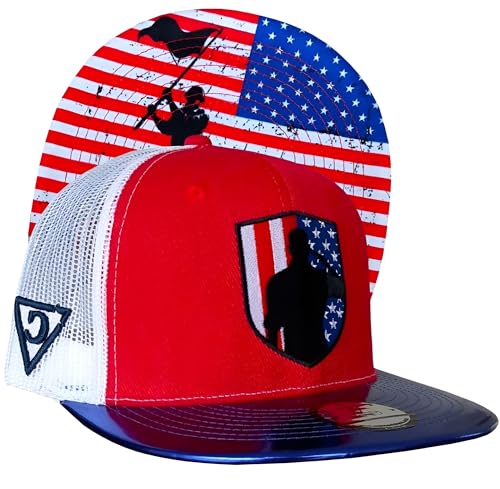 Capiche [99+ Variations] Special Series Snapback Cap - One Size Unisex Men - color: 4th of July