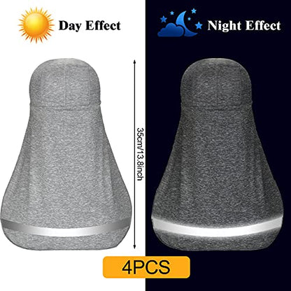 Sintege 4 Pieces Sun Shade Hat Neck Cooling Skull Cap
