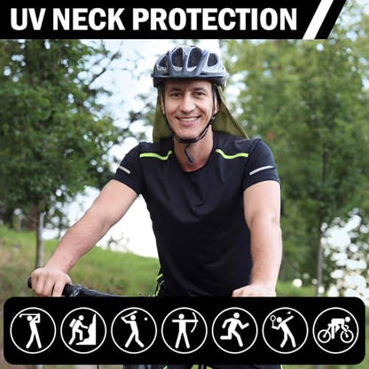 Tatuo Neck Neck Cover for Sun - color: Black, Gray, Green, Camouflage