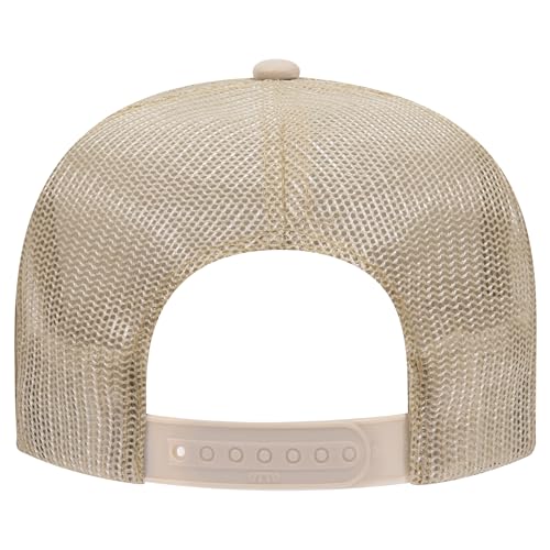 BROTHER TRUCKERS Choosin' Texas Distressed Mesh Back Hat - color: Tan