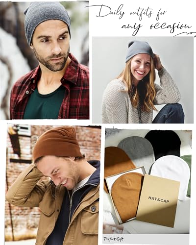 Thin 100% Cotton Fine-Knit Beanie Hat Slouchy Soft Chemo Skull Cap - color: 1-navy Blue
